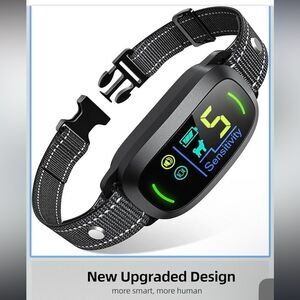 FARAFROG (NEW) Smart Rechargeable Dog Bark Control Collar (For All Dog Sizes)